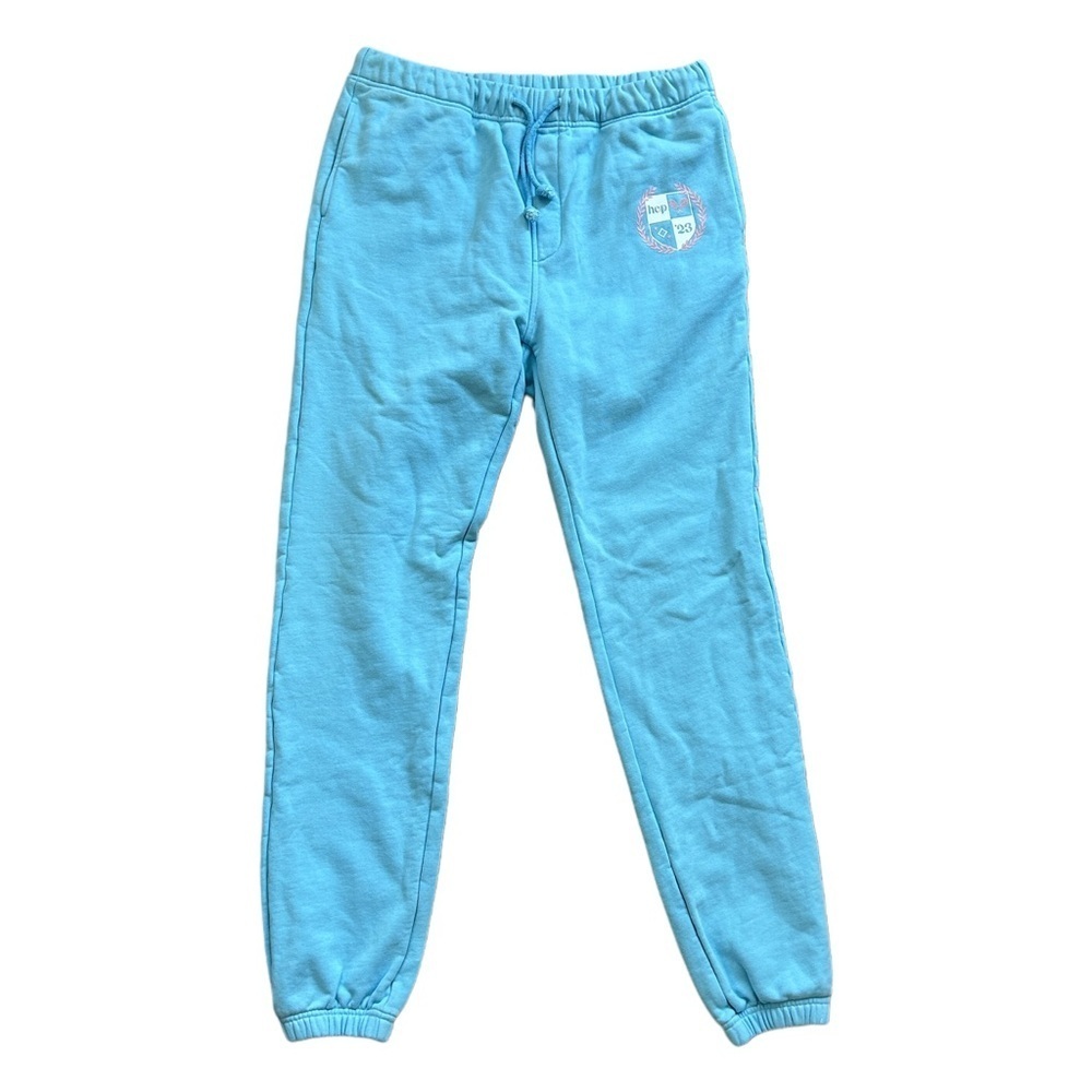 Happily Ever Present Blue Jogger Pants Size Medium